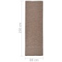 Brauner flachgewebter Outdoor-Teppich 80x250 cm von vidaXL, Teppiche - Ref: Foro24-340786, Preis: 41,47 €, Rabatt: %