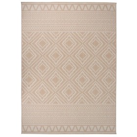 Brown striped flat weave outdoor rug 200x280 cm by vidaXL, Rugs - Ref: Foro24-340868, Price: 107,19 €, Discount: %