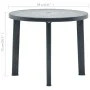 Green plastic garden table 89 cm by vidaXL, Garden tables - Ref: Foro24-48806, Price: 79,18 €, Discount: %