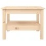 Solid pine wood coffee table 55x55x40 cm by vidaXL, Coffee table - Ref: Foro24-814269, Price: 60,48 €, Discount: %