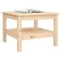 Solid pine wood coffee table 55x55x40 cm by vidaXL, Coffee table - Ref: Foro24-814269, Price: 60,48 €, Discount: %