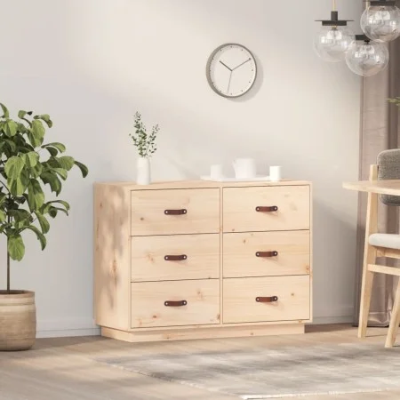 Solid pine wood sideboard 100x40x75 cm by vidaXL, Sideboards - Ref: Foro24-820142, Price: 113,80 €, Discount: %