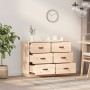 Sideboard aus massivem Kiefernholz, 100 x 40 x 75 cm von vidaXL, Sideboards - Ref: Foro24-820142, Preis: 114,97 €, Rabatt: %
