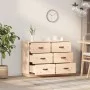 Solid pine wood sideboard 100x40x75 cm by vidaXL, Sideboards - Ref: Foro24-820142, Price: 113,80 €, Discount: %