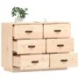 Solid pine wood sideboard 100x40x75 cm by vidaXL, Sideboards - Ref: Foro24-820142, Price: 113,80 €, Discount: %