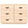 Sideboard aus massivem Kiefernholz, 100 x 40 x 75 cm von vidaXL, Sideboards - Ref: Foro24-820142, Preis: 114,97 €, Rabatt: %