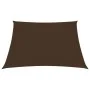 Toldo de vela rectangular tela Oxford marrón 2x2,5 m by vidaXL, Umbrellas - Ref: Foro24-135804, Price: 26,55 €, Discount: %