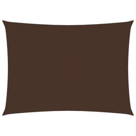 Rechteckiges Sonnensegel aus braunem Oxford-Stoff, 2x3,5 m. von vidaXL, Sonnenschirme - Ref: Foro24-135806, Preis: 31,97 €, R...