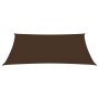 Toldo de vela rectangular tela Oxford marrón 2x3,5 m by vidaXL, Umbrellas - Ref: Foro24-135806, Price: 31,97 €, Discount: %