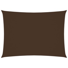 Toldo de vela rectangular tela Oxford marrón 6x7 m by vidaXL, Umbrellas - Ref: Foro24-135827, Price: 113,45 €, Discount: %