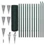 Set de euro valla acero verde 25x1,5 m de vidaXL, Paneles de vallas - Ref: Foro24-140563, Precio: 324,85 €, Descuento: %