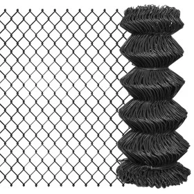 Grauer Stahldrahtzaun 25x0,8 m von vidaXL, Zaunpaneele - Ref: Foro24-142428, Preis: 65,03 €, Rabatt: %