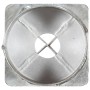 Picas de tierra 2 unidades acero galvanizado plateado 12x91 cm by vidaXL, Spikes for anchoring in the ground - Ref: Foro24-14...