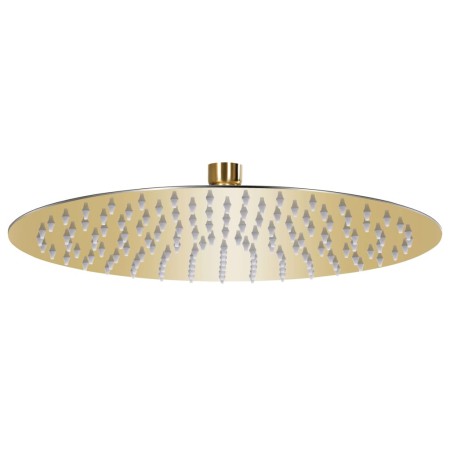 Runder Duschkopf mit Regeneffekt aus goldenem Edelstahl, 30 cm. von vidaXL, Duschköpfe - Ref: Foro24-147705, Preis: 29,58 €, ...