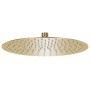 Runder Duschkopf mit Regeneffekt aus goldenem Edelstahl, 30 cm. von vidaXL, Duschköpfe - Ref: Foro24-147705, Preis: 29,58 €, ...