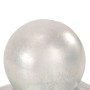 Tapas para postes 6 uds metal galvanizado globo final 91x91 mm by vidaXL, Accessories for gates and fences - Ref: Foro24-1454...