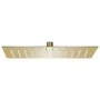 Cabezal ducha efecto lluvia acero inox cuadrado dorado 30x20cm de vidaXL, Cabezales de ducha - Ref: Foro24-147713, Precio: 21...