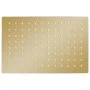 Cabezal ducha efecto lluvia acero inox cuadrado dorado 30x20cm de vidaXL, Cabezales de ducha - Ref: Foro24-147713, Precio: 21...