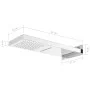 Cabezal de ducha de pared acero inoxidable 201 plateado by vidaXL, shower heads - Ref: Foro24-147724, Price: 66,19 €, Discoun...