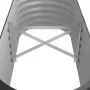 Pflanzgefäß aus Stahl mit anthrazitfarbener Pulverbeschichtung, 114x40x36 cm. von vidaXL, Töpfe und Pflanzgefäße - Ref: Foro2...