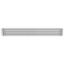 Jardinera arriate acero recubrimiento polvo plata 332x40x36 cm by vidaXL, Pots and planters - Ref: Foro24-318887, Price: 66,4...