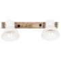 Lámpara de pared industrial blanca 45x25 cm E27 by vidaXL, Lamps - Ref: Foro24-320518, Price: 44,36 €, Discount: %