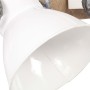 Lámpara de pared industrial blanca 45x25 cm E27