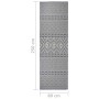 Außenteppich mit flachem Gewebe, blauen Streifen, 80x250 cm. von vidaXL, Teppiche - Ref: Foro24-340835, Preis: 42,14 €, Rabat...