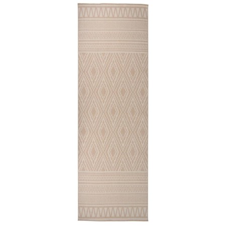 Außenteppich mit flachem Gewebe, braunen Streifen, 80x250 cm. von vidaXL, Teppiche - Ref: Foro24-340863, Preis: 44,95 €, Raba...