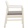 Gartenmöbel-Set 3-teilig aus weißem Kunststoff von vidaXL, Gartensets - Ref: Foro24-48823, Preis: 166,71 €, Rabatt: %
