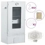 Horno ahumador de BBQ con generador humo frío acero galvanizado de vidaXL, Barbacoas - Ref: Foro24-3200755, Precio: 172,98 €,...