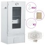 Horno ahumador de BBQ con generador humo frío acero galvanizado by vidaXL, Barbecues - Ref: Foro24-3200755, Price: 165,38 €, ...