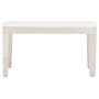 Juego de muebles de jardín 3 piezas plástico blanco de vidaXL, Conjuntos de jardín - Ref: Foro24-48823, Precio: 166,63 €