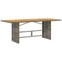 Set comedor jardín 9 pzas y cojines ratán sintético gris by vidaXL, Garden sets - Ref: Foro24-3213143, Price: 1,00 €, Discoun...