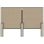 Dark gray fabric headboard 140x200 cm by vidaXL, Headboards and footboards - Ref: Foro24-287468, Price: 86,16 €, Discount: %