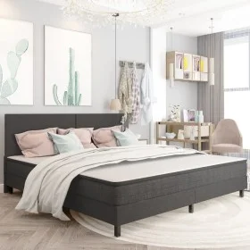 Dark gray fabric headboard 200x200 cm by vidaXL, Headboards and footboards - Ref: Foro24-287471, Price: 103,71 €, Discount: %