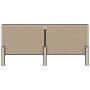 Cabecero de tela gris oscuro 200x200 cm de vidaXL, Cabeceros y pies de cama - Ref: Foro24-287471, Precio: 105,39 €, Descuento: %