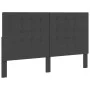 Getuftetes Kopfteil aus dunkelgrauem Stoff, 180 x 200 cm von vidaXL, Kopf- und Fußteile - Ref: Foro24-287474, Preis: 112,40 €...