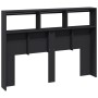 Bettkopfteil mit schwarzer LED 140x17x102 cm von vidaXL, Kopf- und Fußteile - Ref: Foro24-839197, Preis: 87,01 €, Rabatt: %