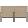 Getuftetes Kopfteil aus dunkelgrauem Stoff, 180 x 200 cm von vidaXL, Kopf- und Fußteile - Ref: Foro24-287474, Preis: 115,13 €...