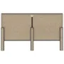 Getuftetes Kopfteil aus dunkelgrauem Stoff, 180 x 200 cm von vidaXL, Kopf- und Fußteile - Ref: Foro24-287474, Preis: 112,40 €...