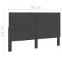 Getuftetes Kopfteil aus dunkelgrauem Stoff, 180 x 200 cm von vidaXL, Kopf- und Fußteile - Ref: Foro24-287474, Preis: 112,40 €...