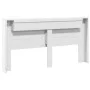 Cabecero de cama con LED blanco 200x16,5x103,5 cm de vidaXL, Cabeceros y pies de cama - Ref: Foro24-839266, Precio: 96,84 €, ...