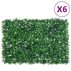   Valla de hojas de arbusto artificial 6 uds verde 40x60 cm de vidaXL, Jardín - Ref: Foro24-366636, Precio: 44,62 €, Descuent...