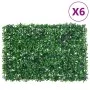   Valla de hojas de arbusto artificial 6 uds verde 40x60 cm de vidaXL, Jardín - Ref: Foro24-366636, Precio: 44,62 €, Descuent...
