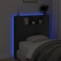 Kopfteil mit LED-Licht schwarz 100x16,5x103,5 cm von vidaXL, Kopf- und Fußteile - Ref: Foro24-839232, Preis: 70,47 €, Rabatt: %
