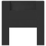 Kopfteil mit LED-Licht schwarz 100x16,5x103,5 cm von vidaXL, Kopf- und Fußteile - Ref: Foro24-839232, Preis: 70,47 €, Rabatt: %