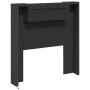 Kopfteil mit LED-Licht schwarz 100x16,5x103,5 cm von vidaXL, Kopf- und Fußteile - Ref: Foro24-839232, Preis: 70,47 €, Rabatt: %
