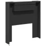 Kopfteil mit LED-Licht schwarz 100x16,5x103,5 cm von vidaXL, Kopf- und Fußteile - Ref: Foro24-839232, Preis: 69,72 €, Rabatt: %