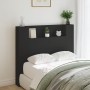 Cabecero de cama con luz LED negro 120x16,5x103,5 cm de vidaXL, Cabeceros y pies de cama - Ref: Foro24-839239, Precio: 80,57 ...